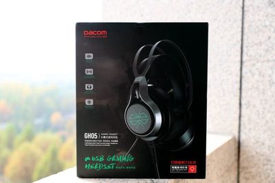 Dacom GH05頭戴式游戲耳機深度體驗 雙十一電競音質不選它就虧了